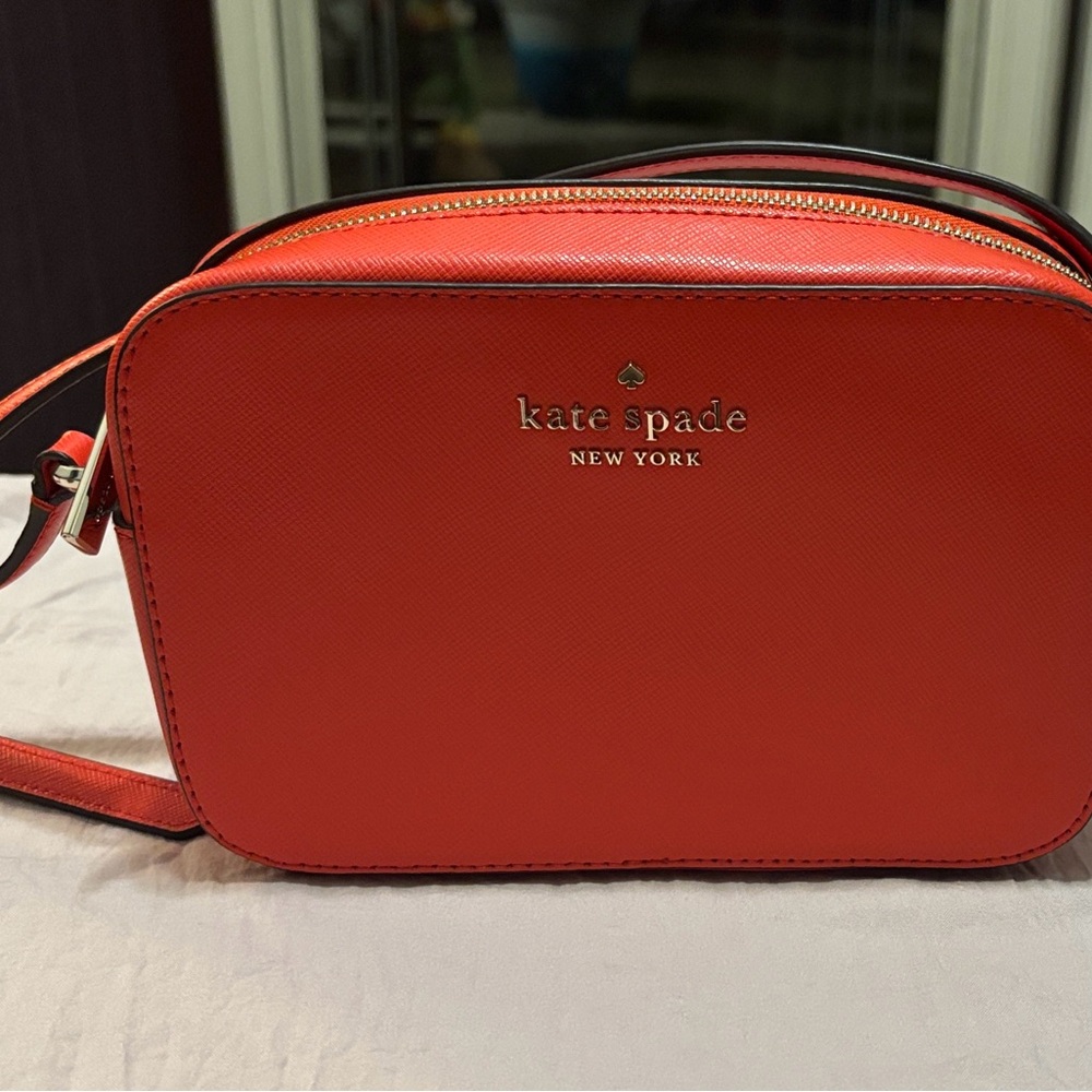 Kate Spade Vibrant Orange Crossbody Bag
